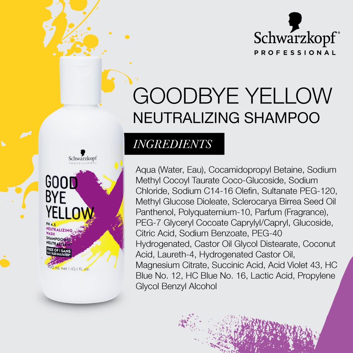 Schwarzkopf Good Bye Yellow Shampoo 