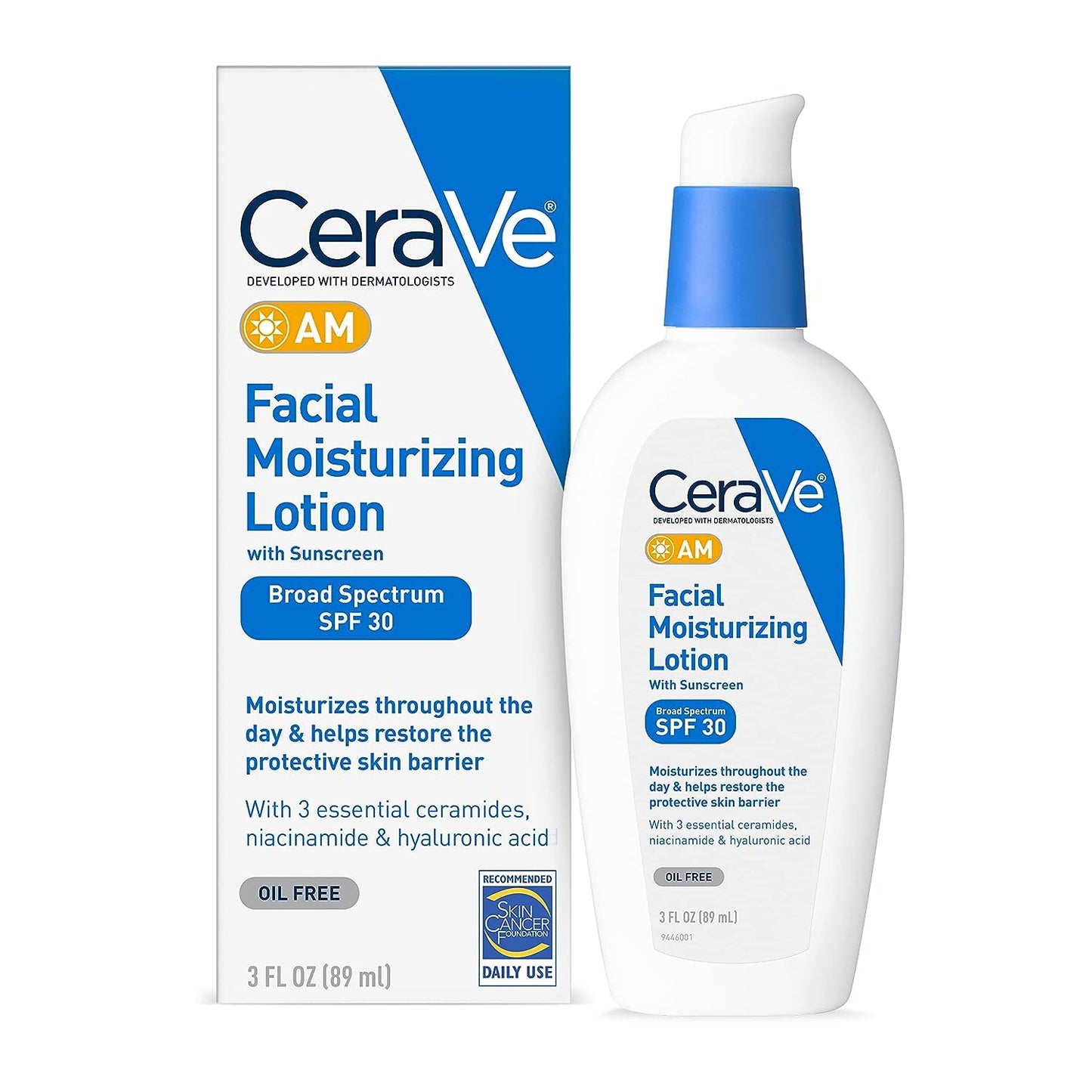 CeraVe Facial Moisturizing Lotion with Sunscreen