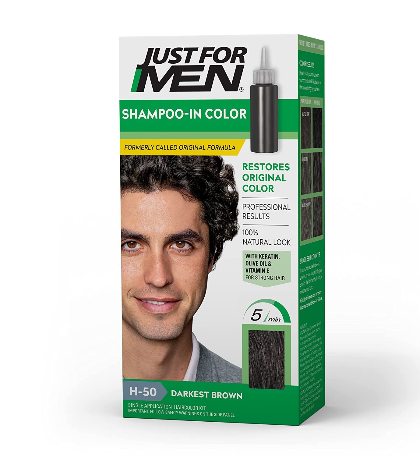 Just For Men Shampoo In Color H 50