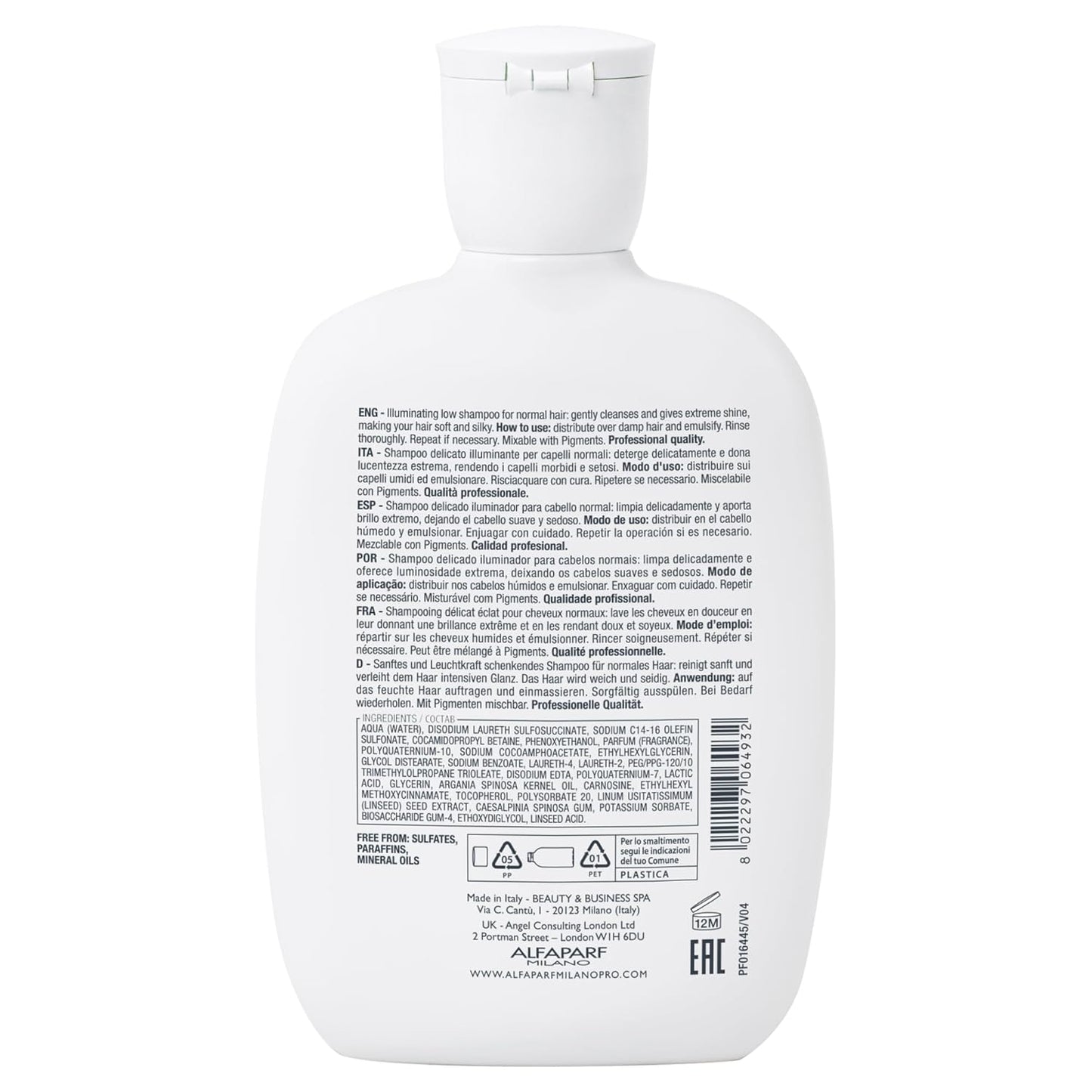 Semi di lino illuminating low shampoo