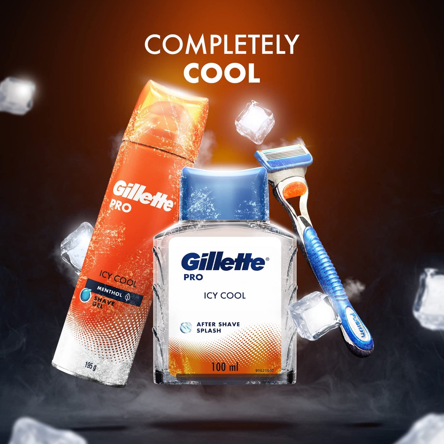 Gillette Pro Icy Cool After Shave Splash