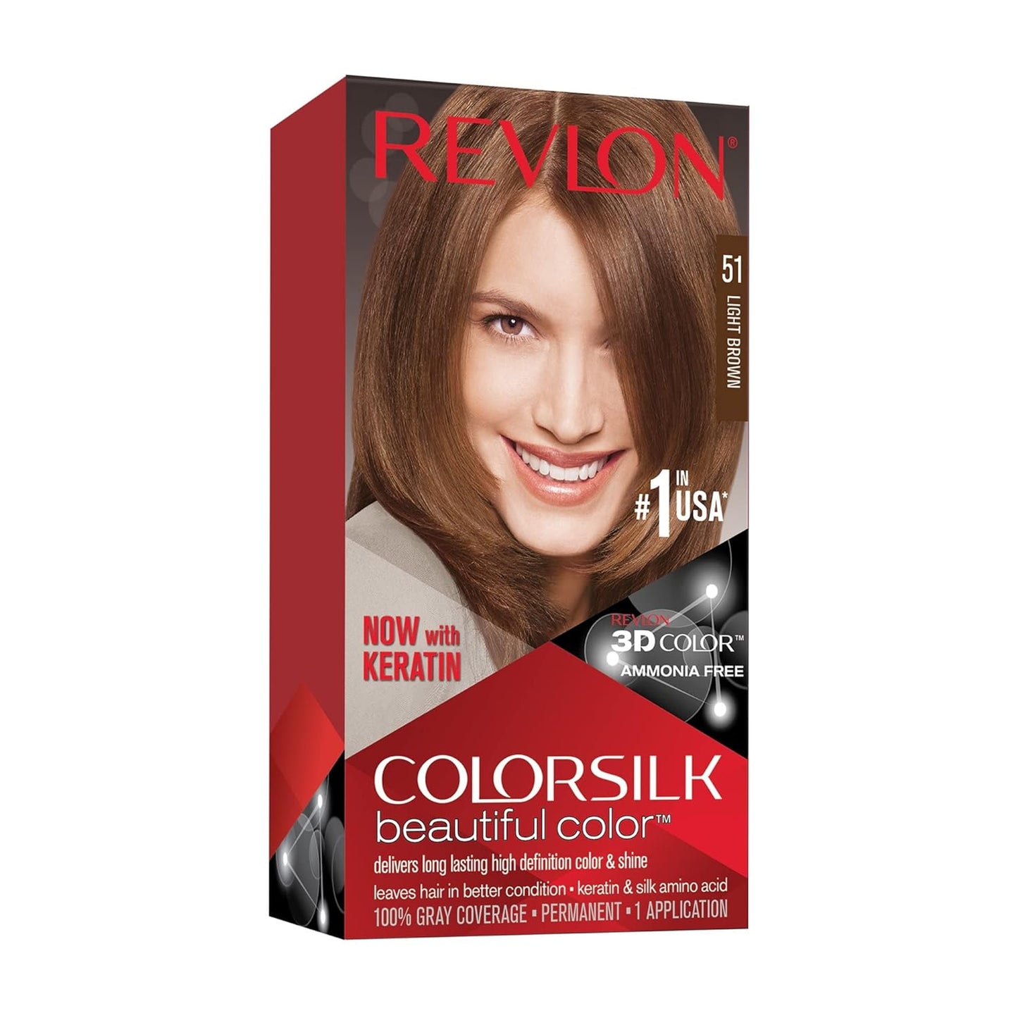 Revlon ColorSilk 51 Light Brown