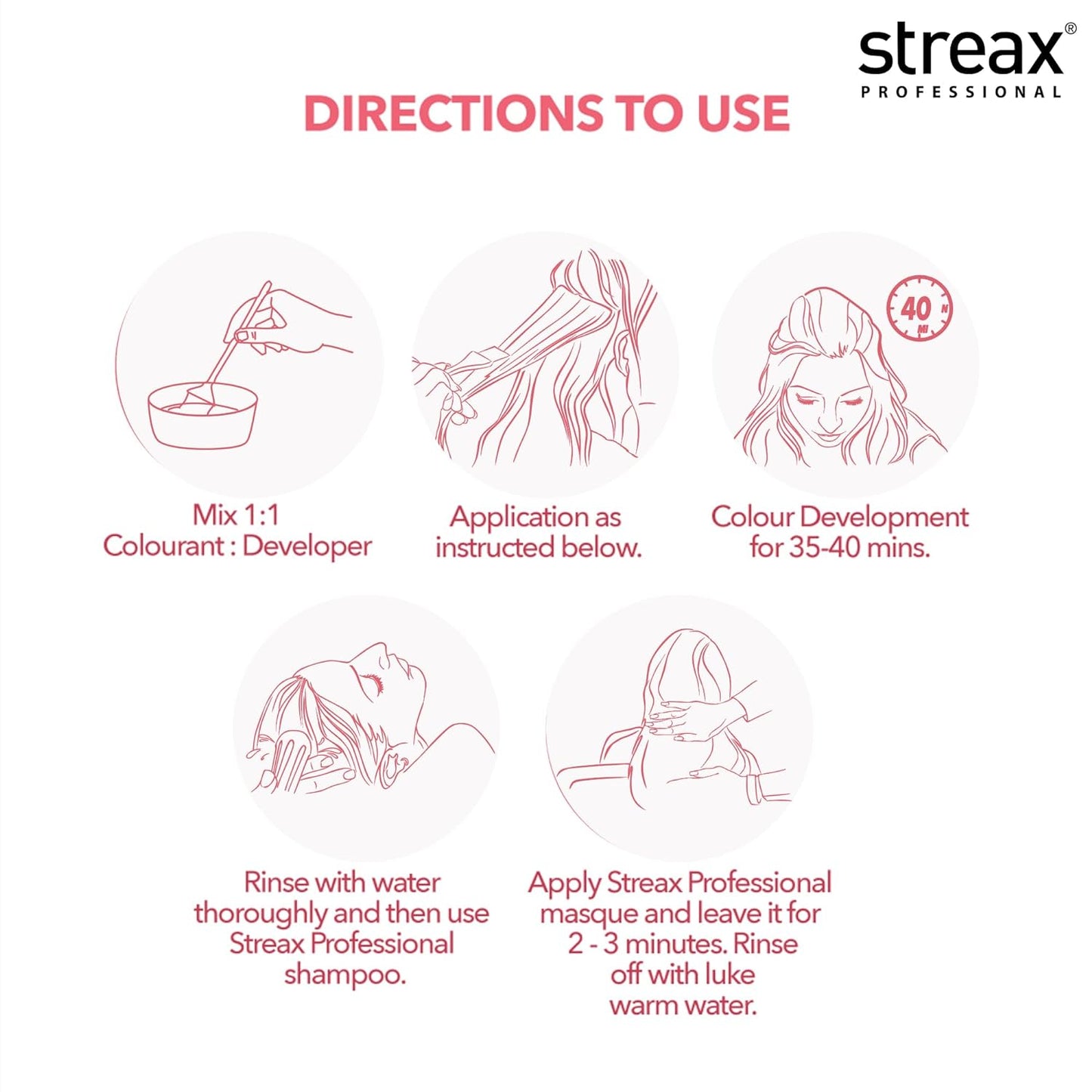 Streax Professional Argan Secrets Hair Color 6