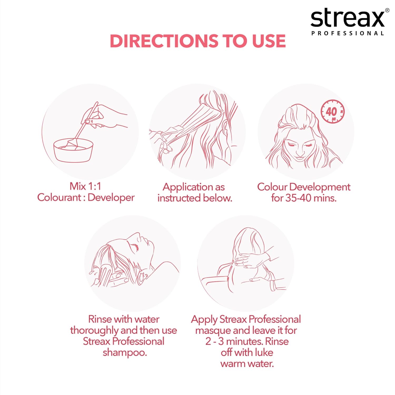 Streax Professional Argan Secrets Hair Color 6