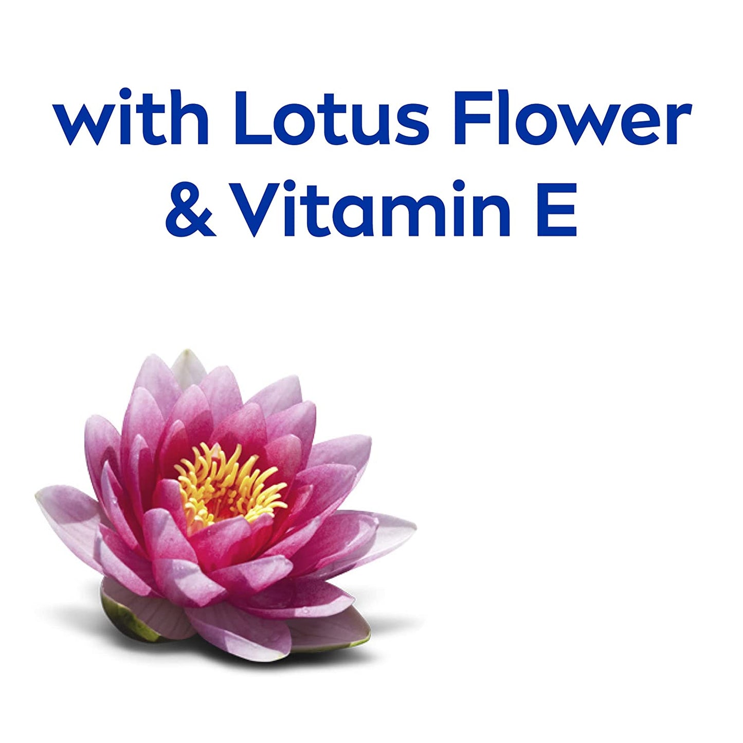With Lotus Flower and Vitamin E