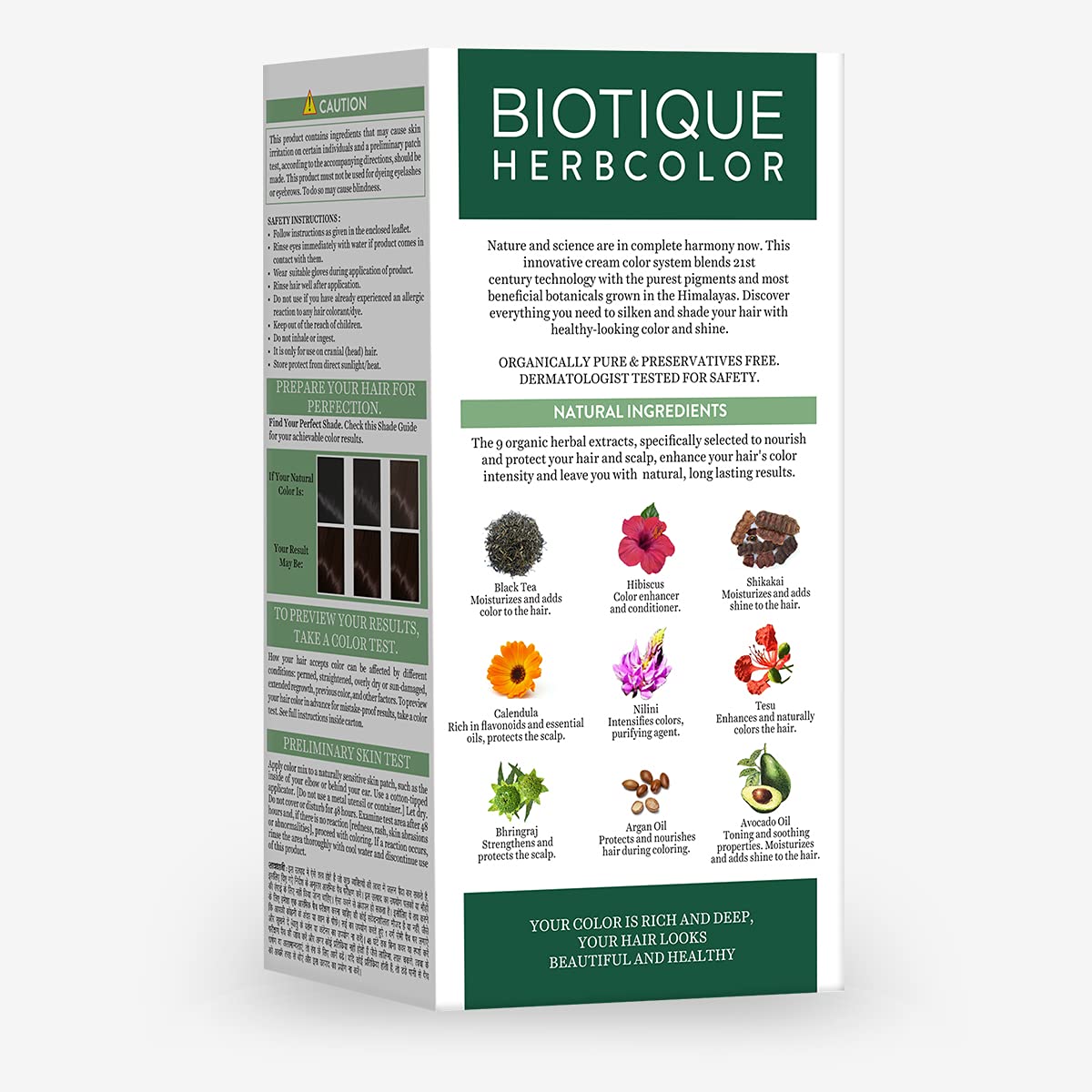 Biotique Herbcolor 4N Brown