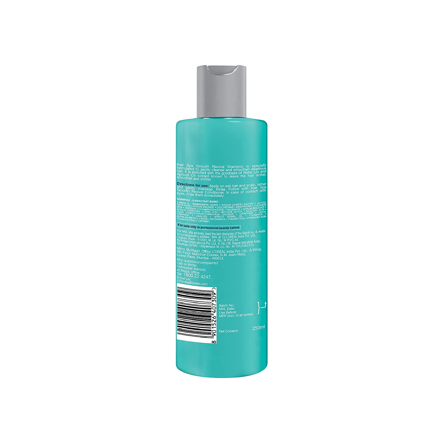 L Oreal HairSpa Smooth Revival Shampoo Prokare