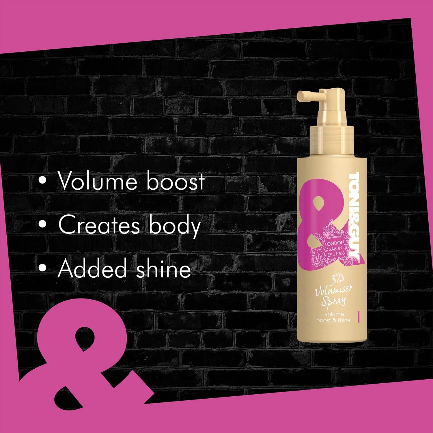 Toni&Guy Glamour 3D Volumiser Hair Spray