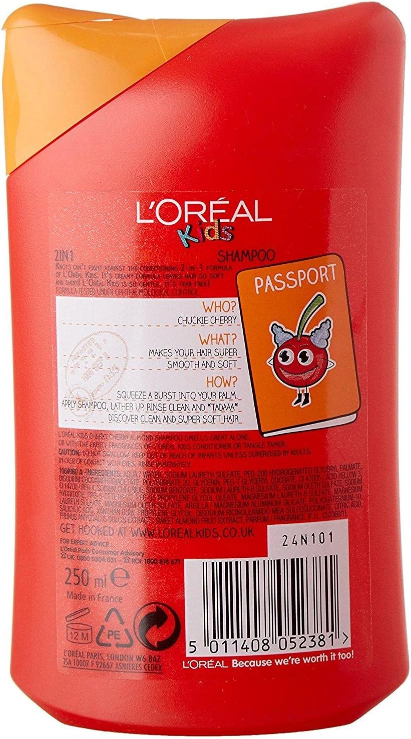 Loreal Kids Cheeky Cherry Almond Shampoo