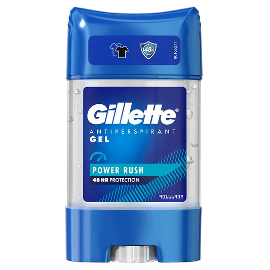 Gillette Antiperspirant Gel Stick Power Rush