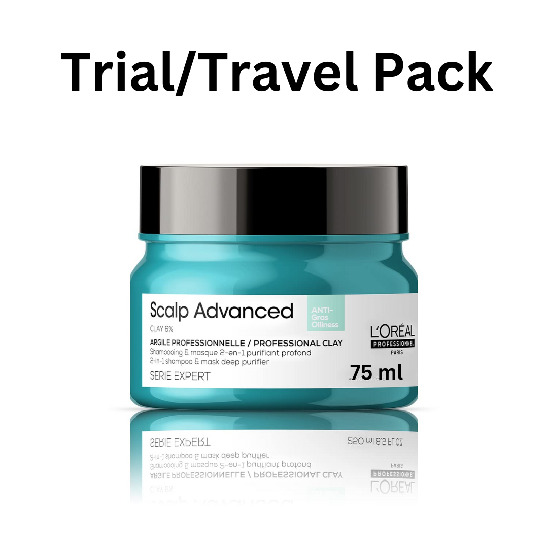 Scalp Advanced Clay 2 in 1 Shampoo & Mask travel pack