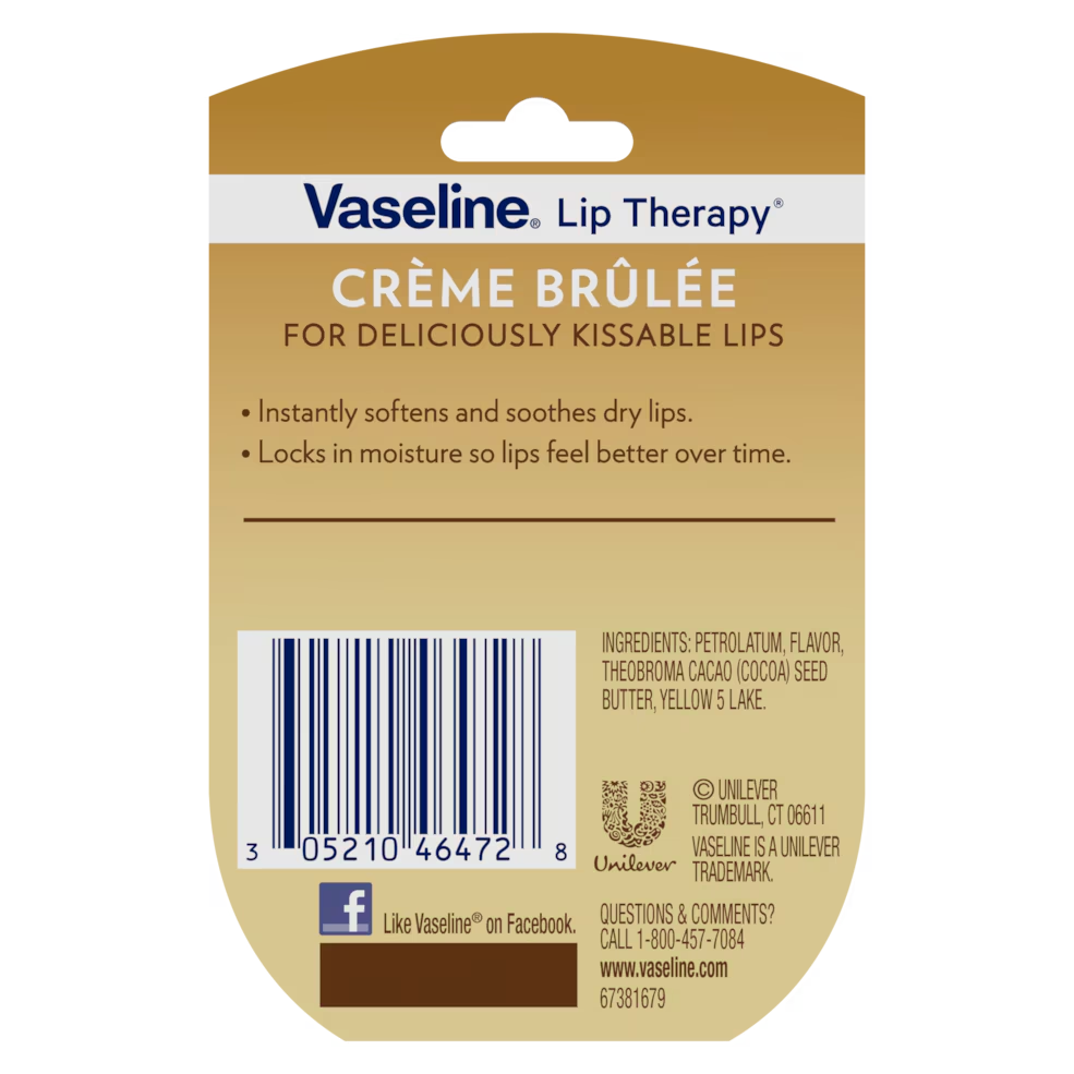 Vaseline Lip Therapy Crème Brûlée Mini