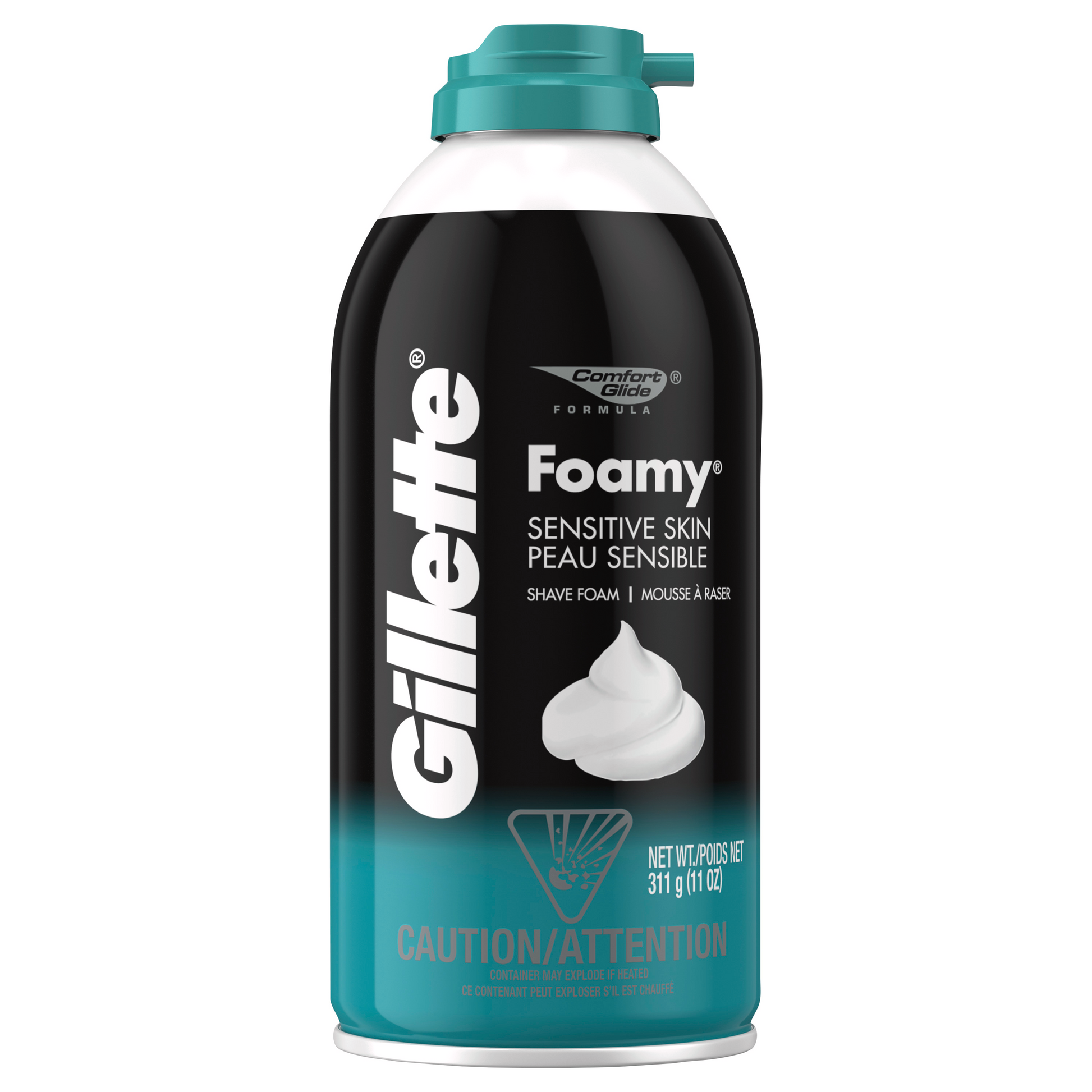 Gillette Foamy Sensitive Sensible Shave Foam