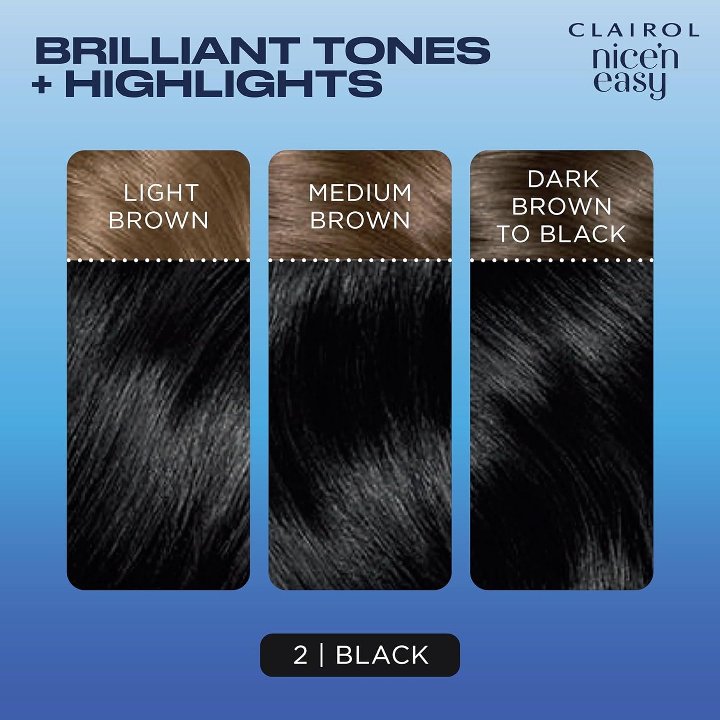 Clairol 2 Black Oil Infused Colour