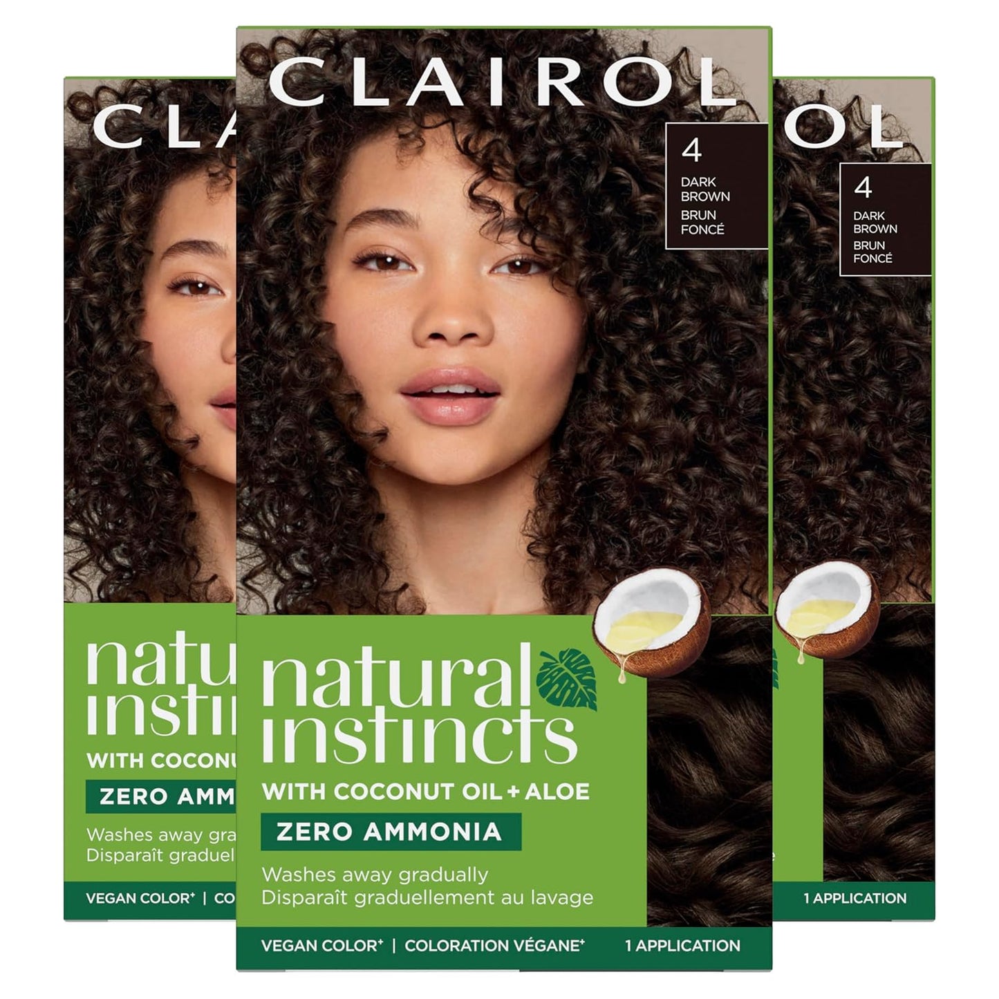 Clairol 4 Dark Brown Natural Instincts