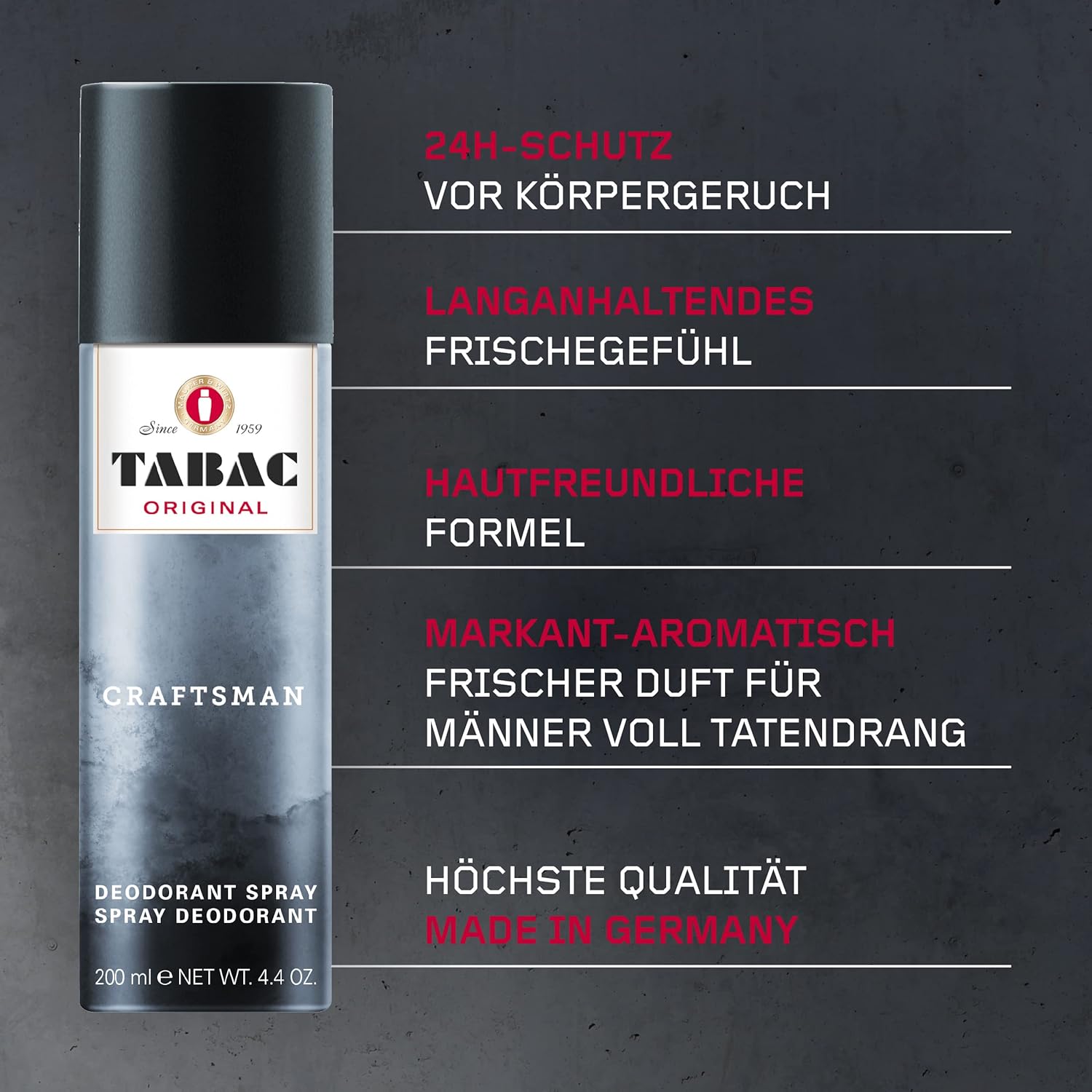 Tabac Craftsman Deodorant Spray 200ml