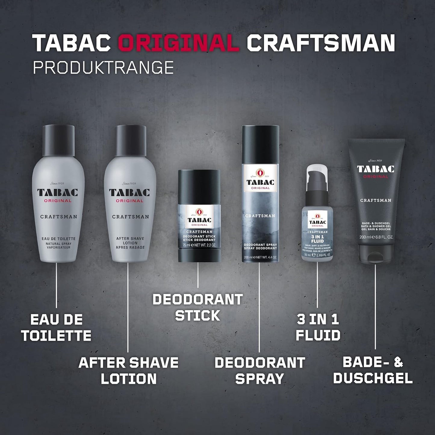 Tabac Craftsman Deodorant Spray 200ml