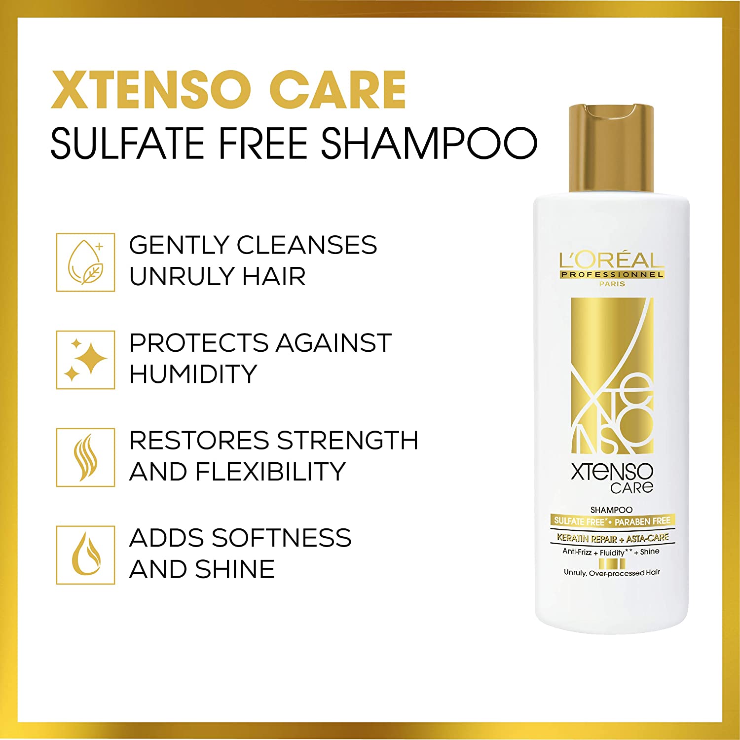 Loreal Xtenso Care Sulfate Free Shampoo