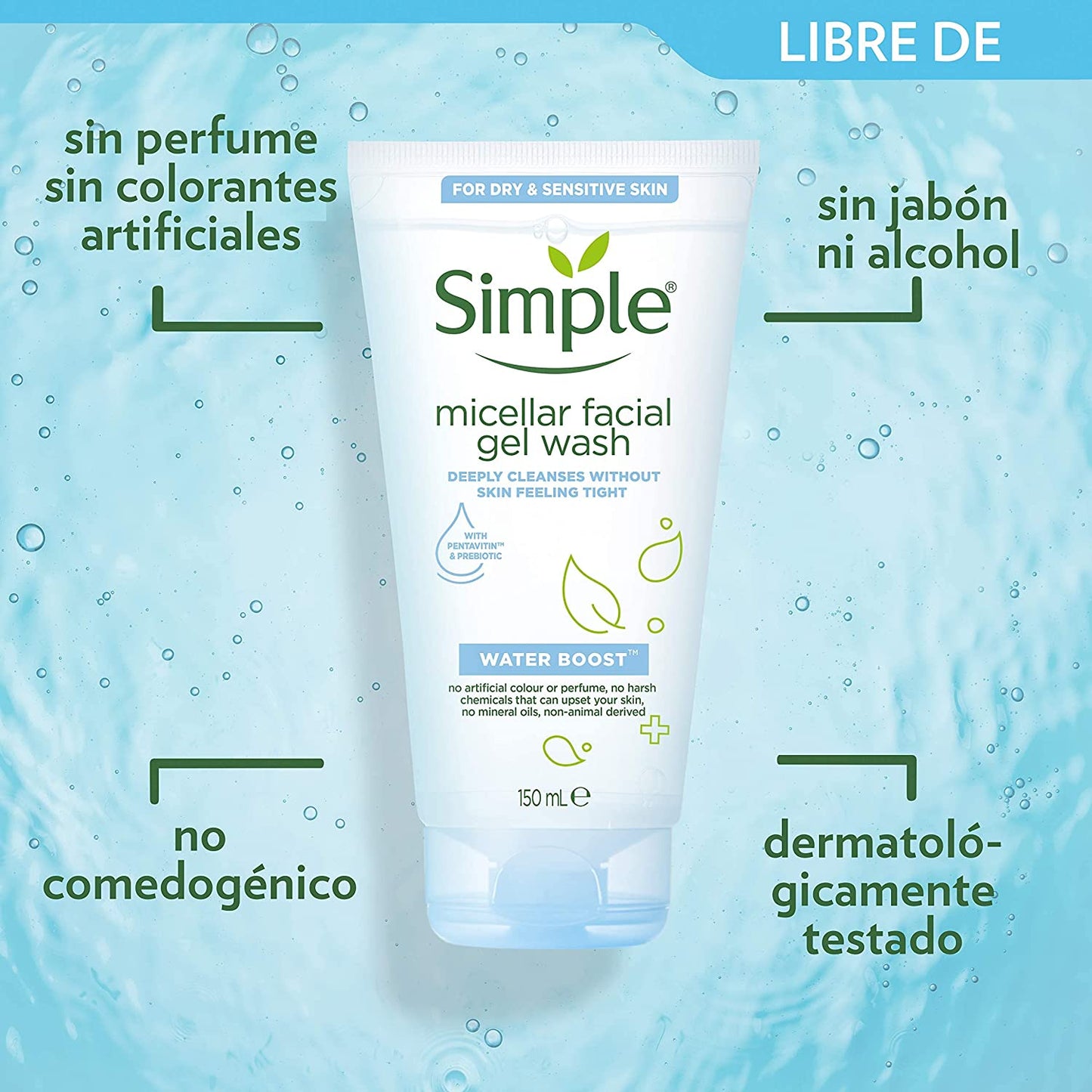 Simple Micellar Gel Wash