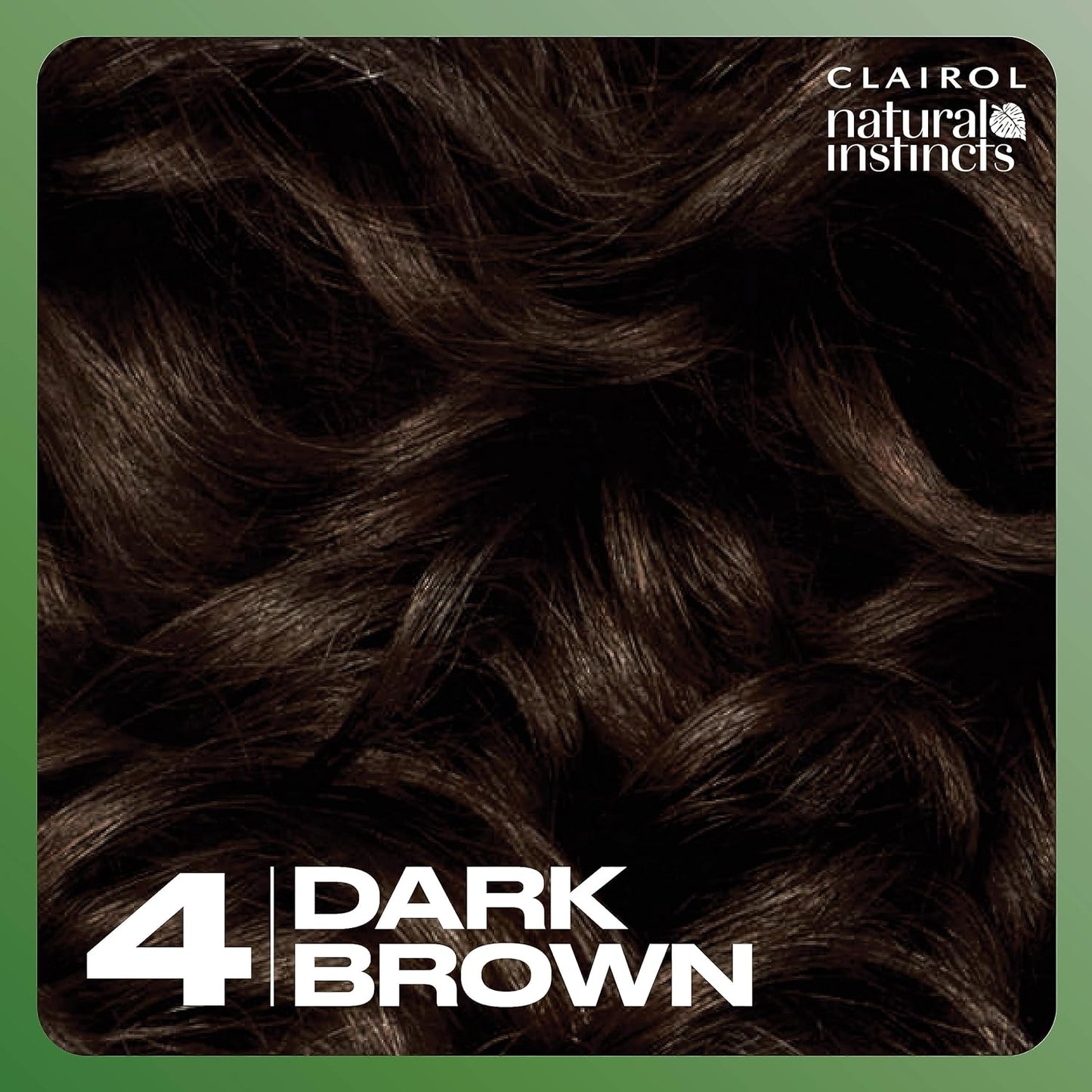 Clairol 4 Dark Brown Natural Instincts