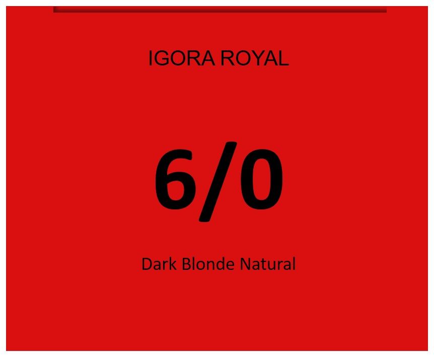 Igora Royal 6-0 Dark Blonde Natural
