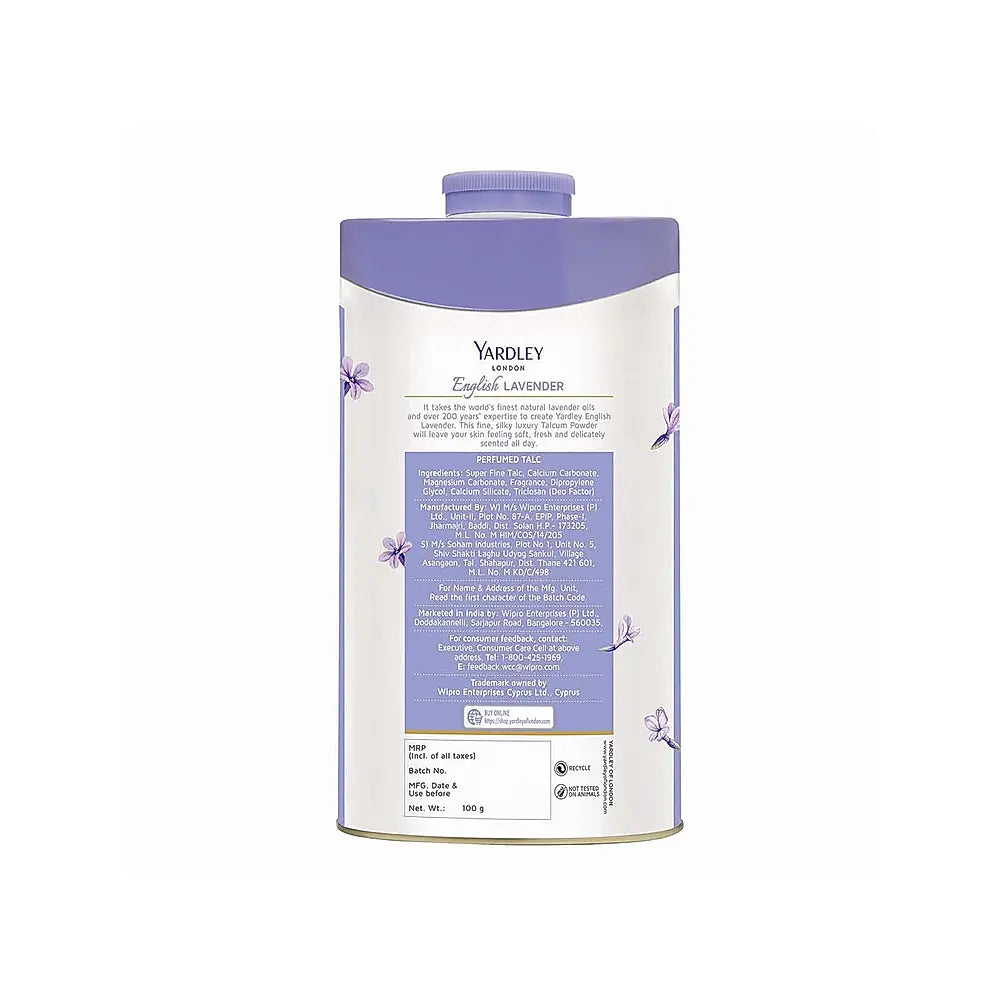 Yardley London English Lavender Perfumed Talc