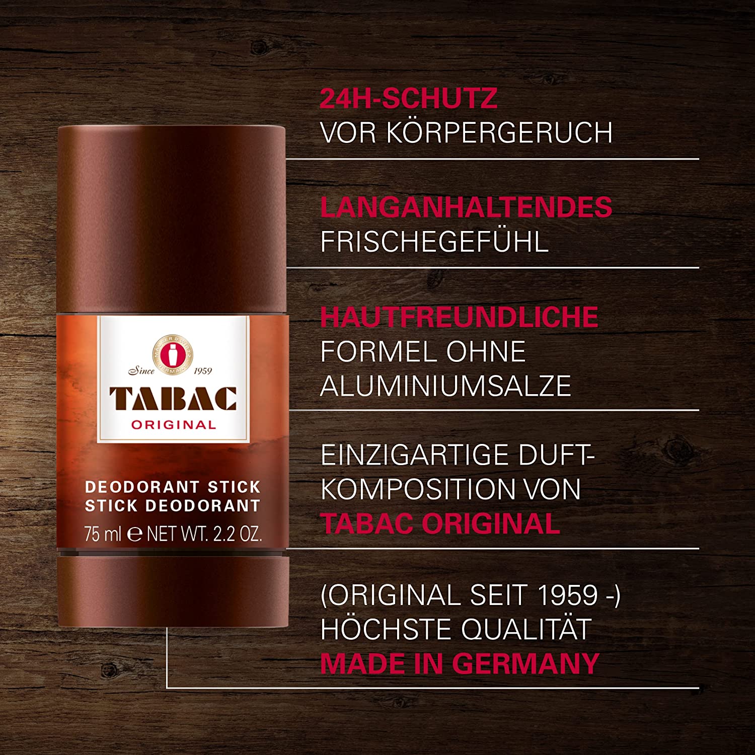 Tabac Original Deodorant Stick 75 ML