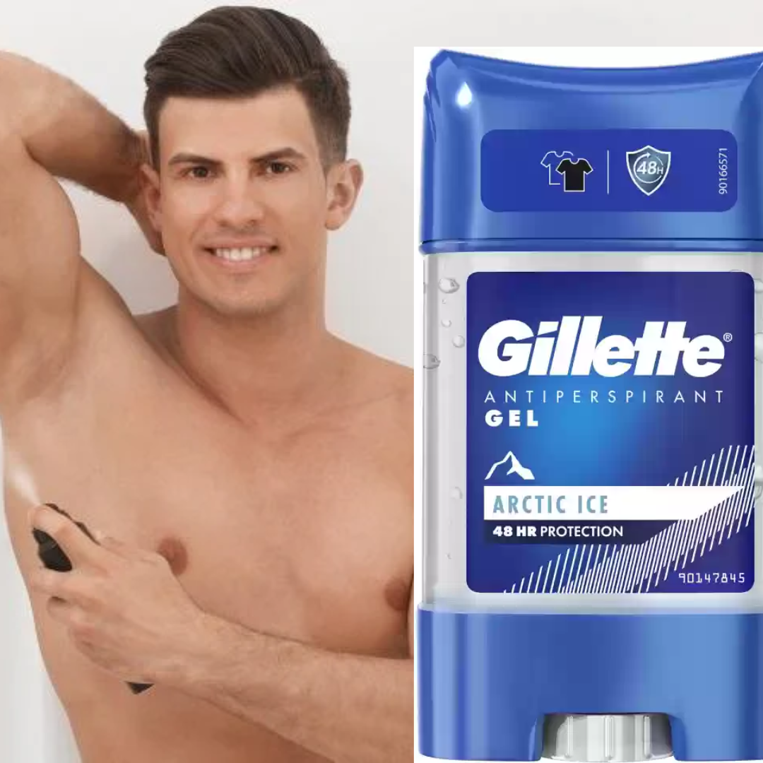 Gillette Antiperspirant Gel Arctic Ice Stick Deodorant