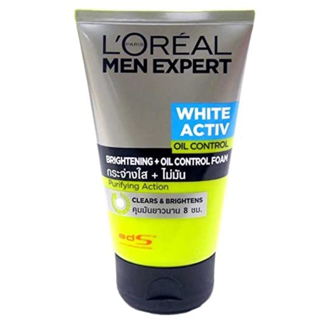 L'Oreal Men Expert White Activ Oil Control Foam