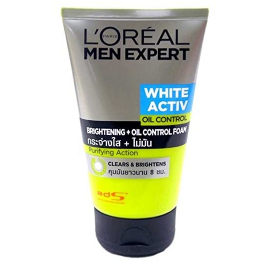 L'Oreal Men Expert White Activ Oil Control Foam
