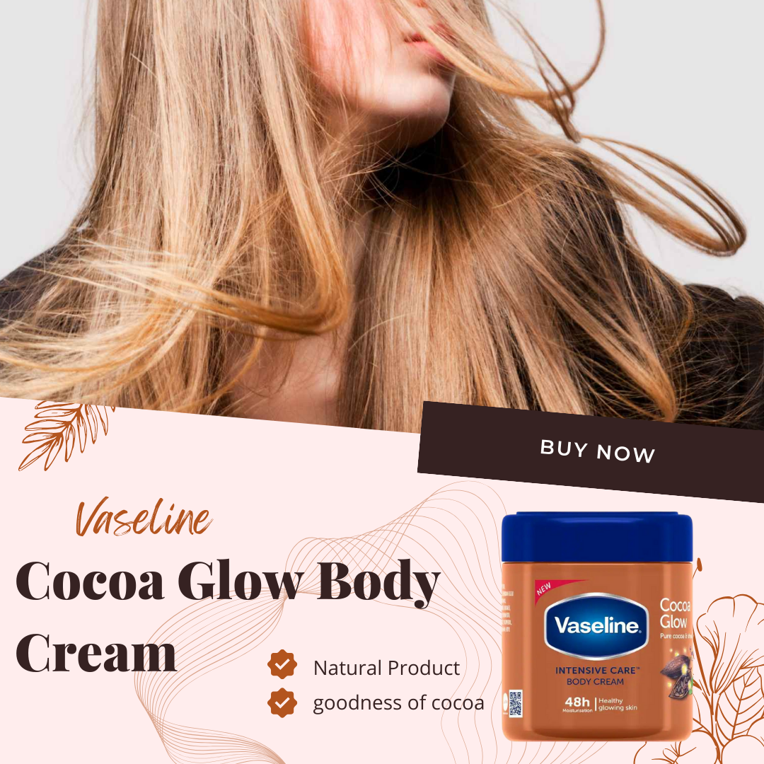 Vaseline Cocoa Glow Body Cream 400ml