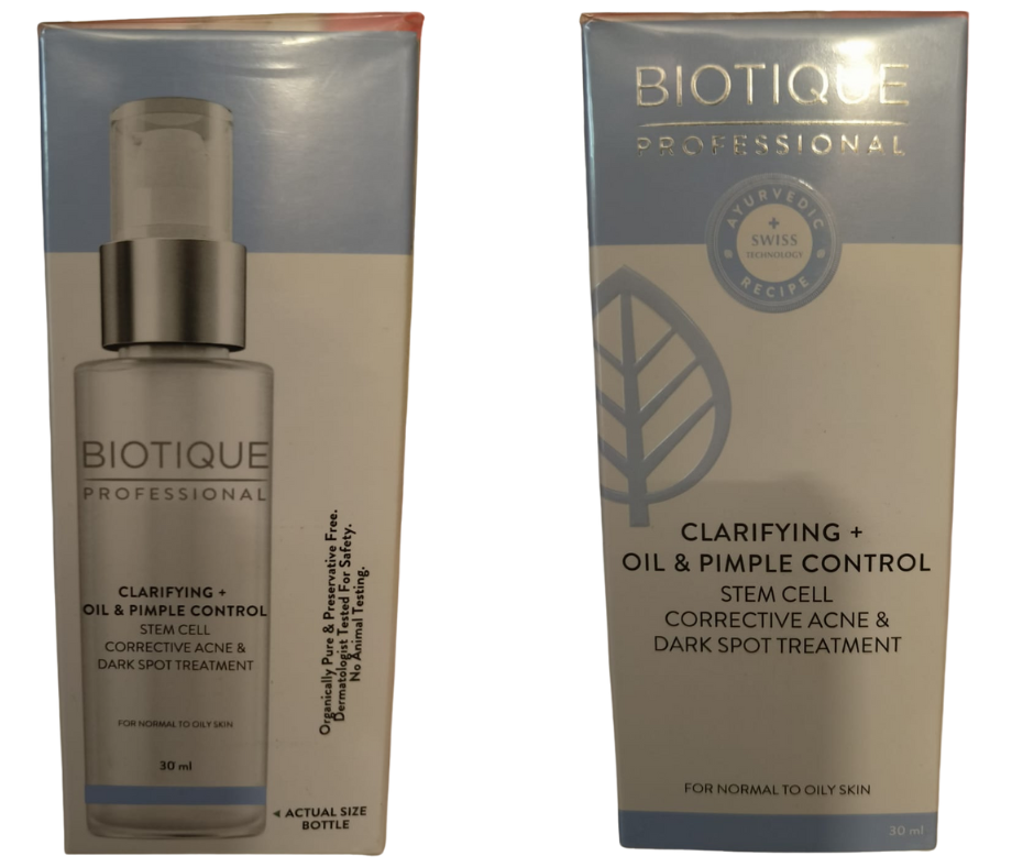 Biotique Professional Clarifying Oil & Pimple Control Treatment 30ml