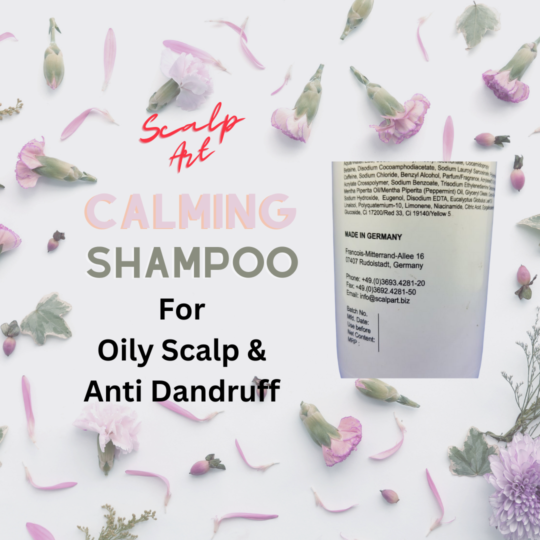 Calming Shampoo Scalp Art