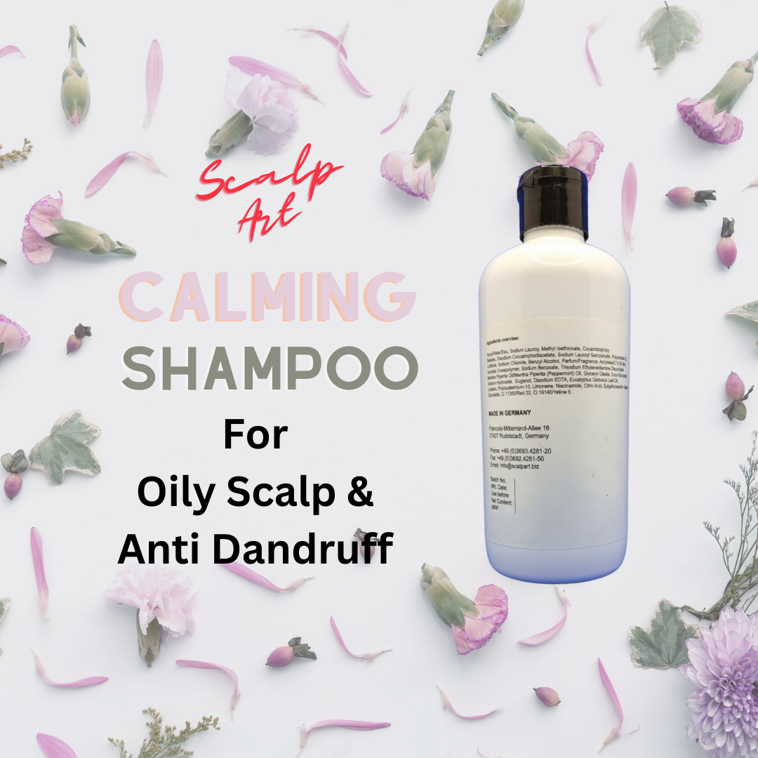 Calming Shampoo Scalp Art
