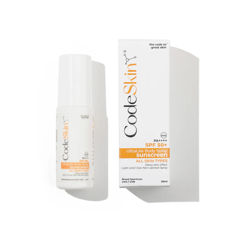 Code Skin SPF 50+ Ultra Lite Body Spray