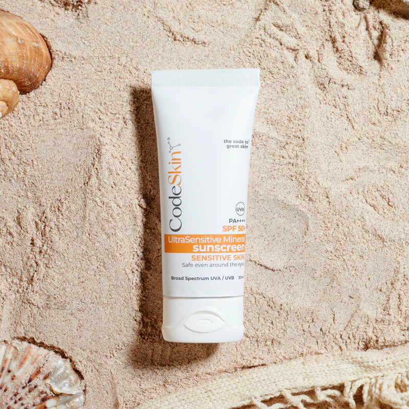 Code Skin SPF 50+ Ultra Sensitive Mineral Sunscreen