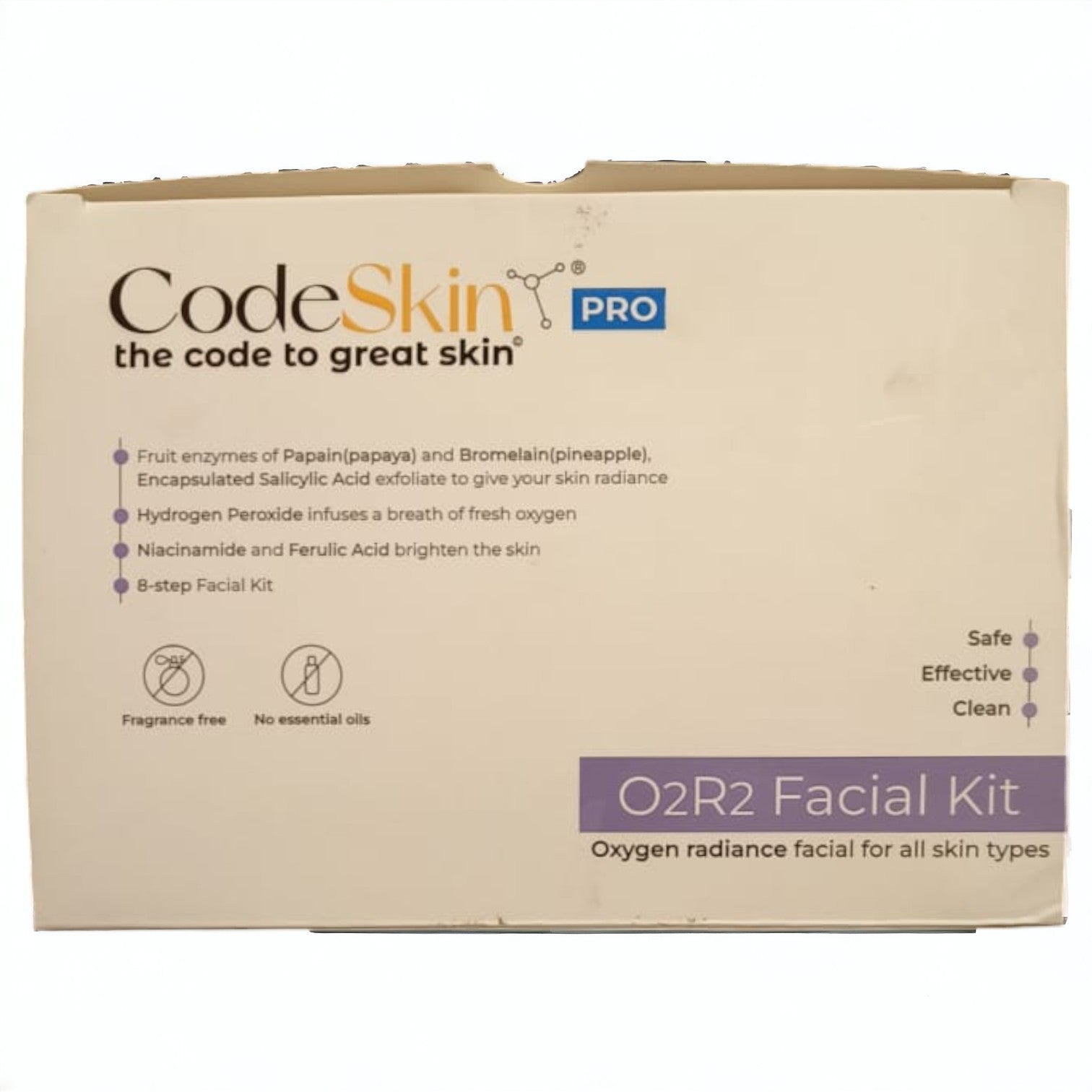 Code Skin Pro O2R2 Facial Kit