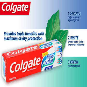 Colgate Triple Action toothpaste 100 ML