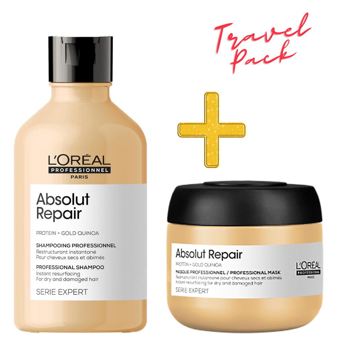 L'Oréal Professionnel Absolut Repair Shampoo & Mask travel pack