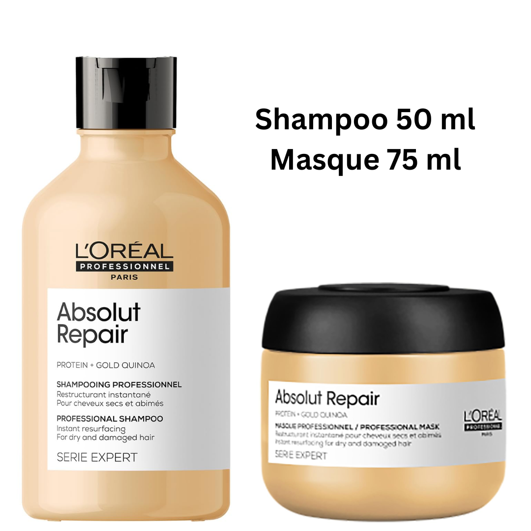 L'Oréal Professionnel Absolut Repair Shampoo & Mask travel pack