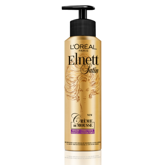 L'Oréal Elnett Crème De Mousse Curl strong Hold, 200ml