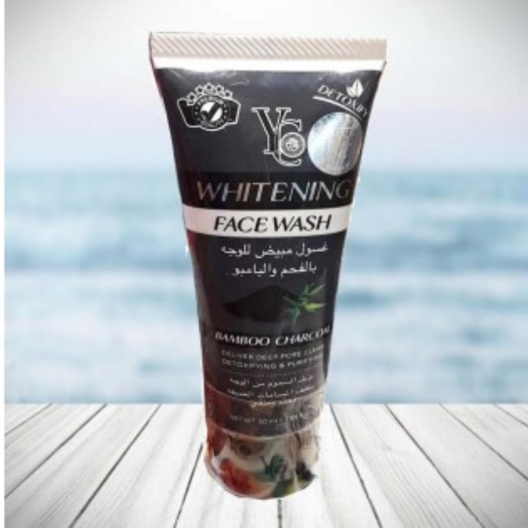 YC Whitening Bamboo Charcoal Face Wash