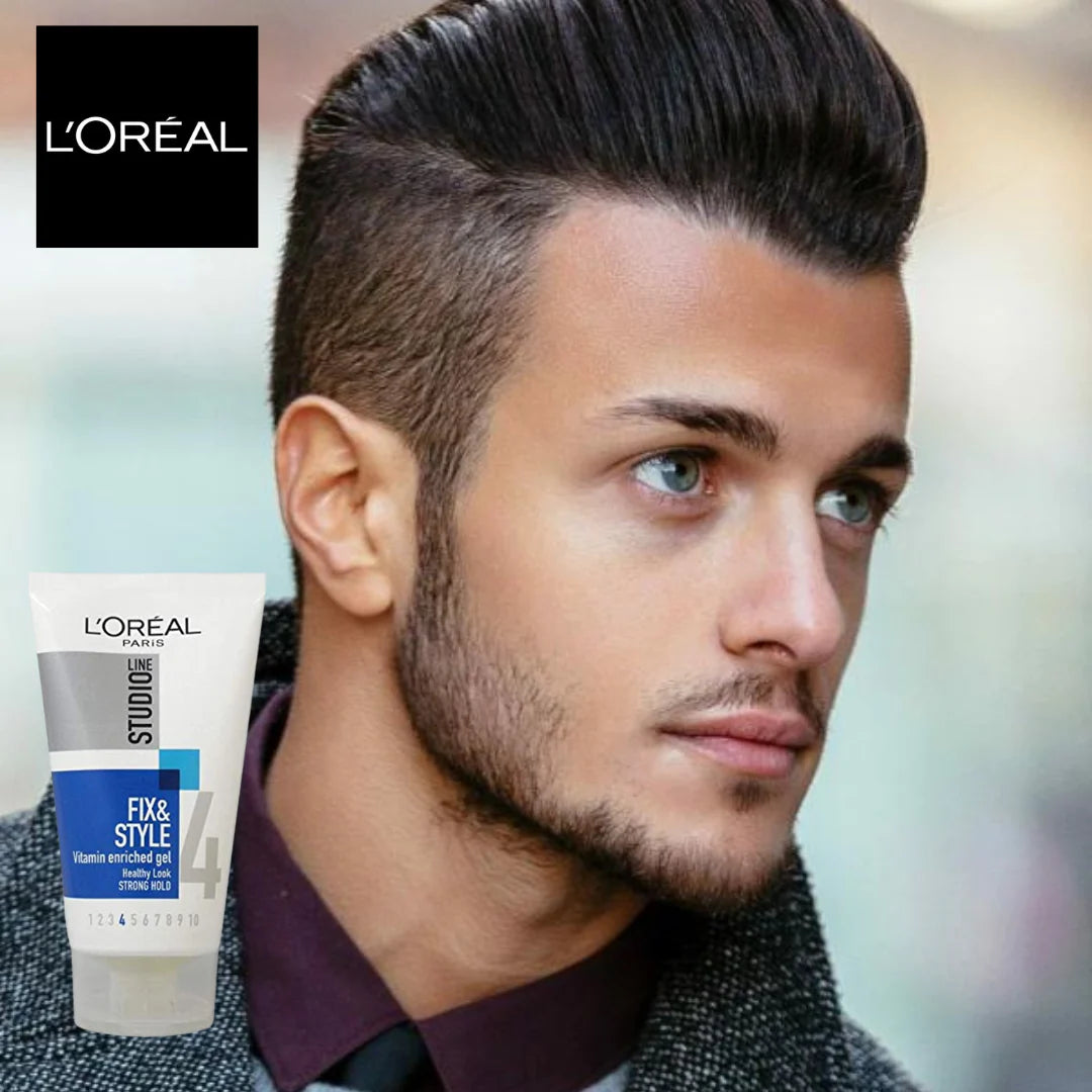 Studio Line Fix & Style Strong Hold Hair Gel 4
