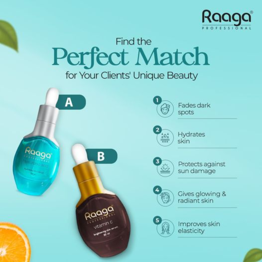 Raaga Serums for improved Skin Complextion