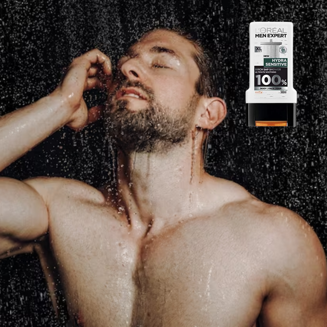 L'Oreal Paris Men Expert Hydra Sensitive Body Wash Shampoo