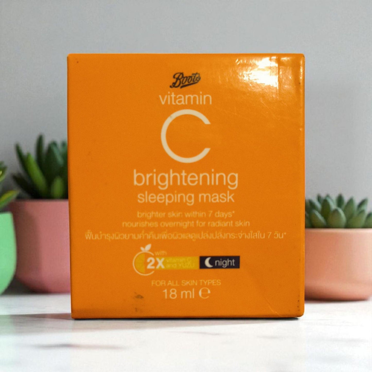 Boots Vitamin C Day Cream & Sleeping Mask Combo