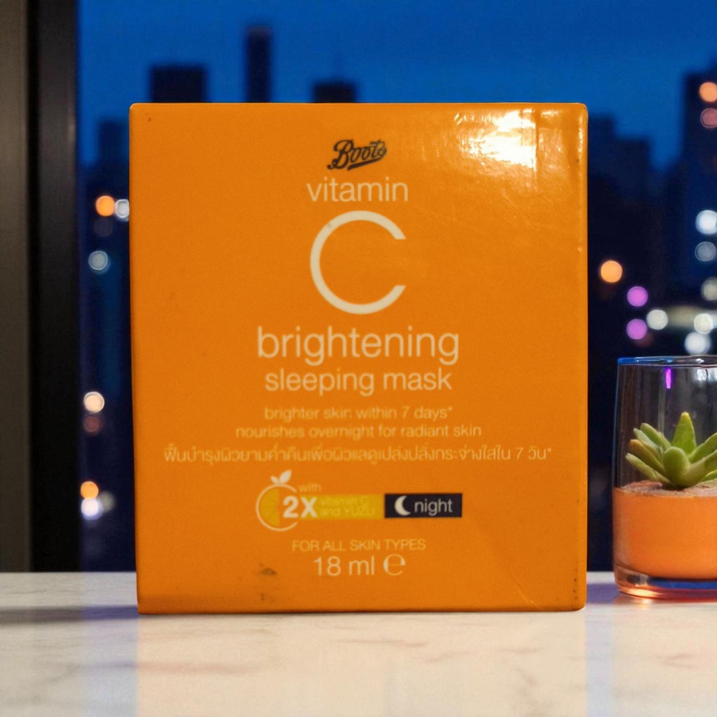 Boots Vitamin C Day Cream & Sleeping Mask Combo