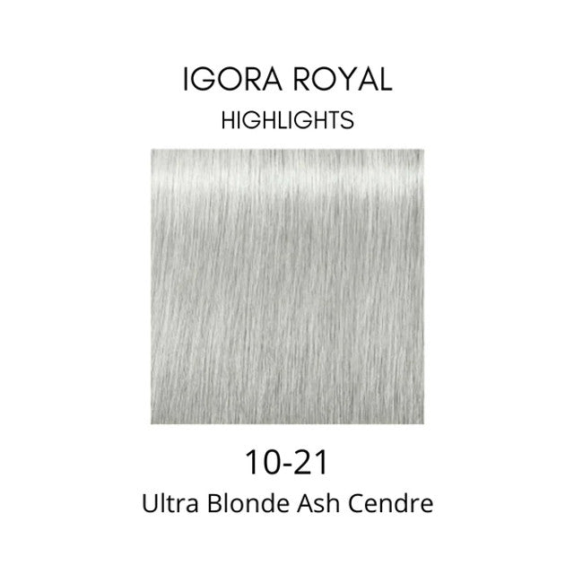Igora Royal 10-21 Ultra Blonde Ash cendre