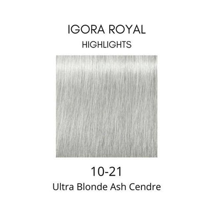 Igora Royal 10-21 Ultra Blonde Ash cendre