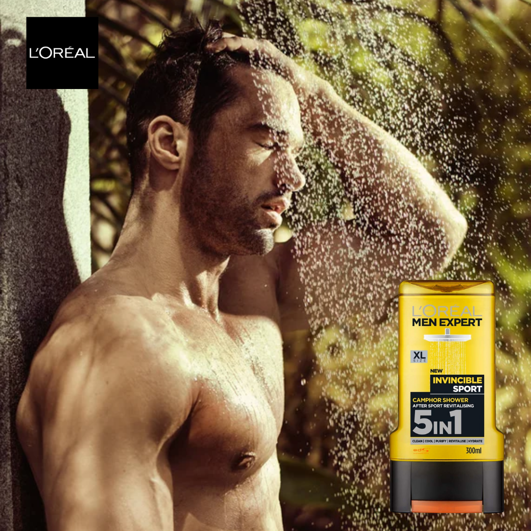 L'Oreal Paris Men Expert Invincible Sport Body Wash Shampoo